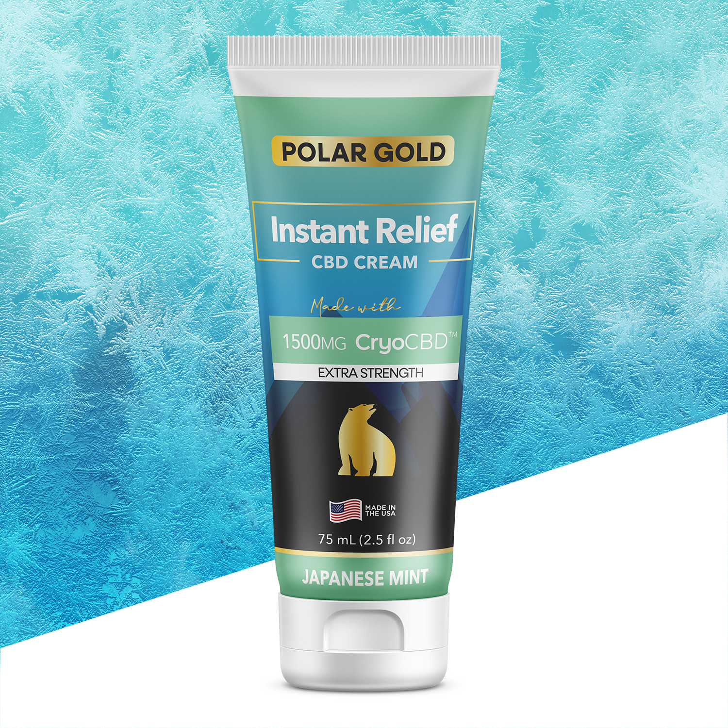 CryoCBD Instant Relief Cream | 1500mg CBDa