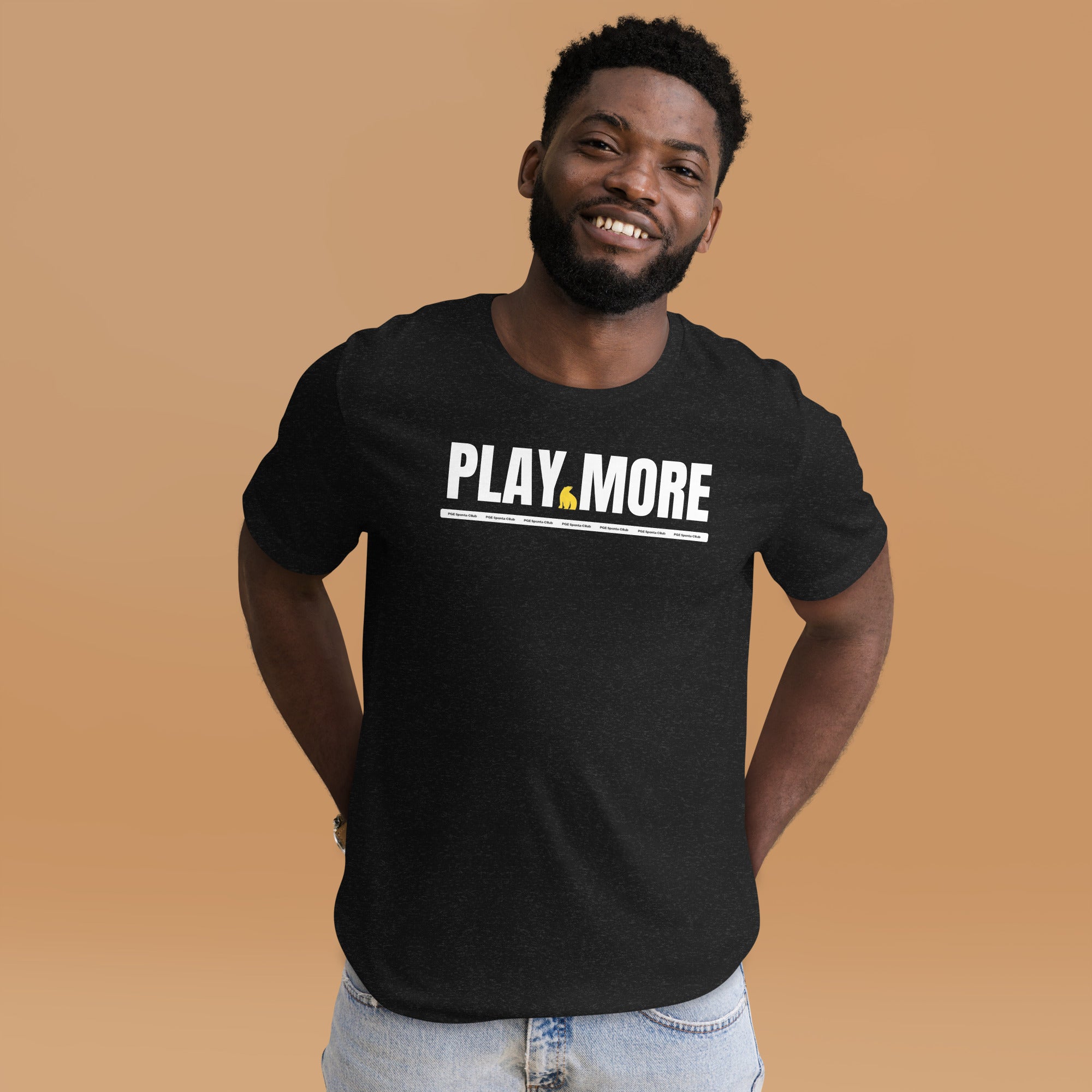 Unisex Play More t-shirt