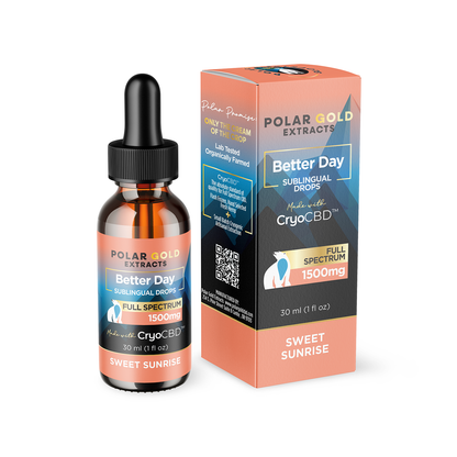 Better Day CryoCBD Sublingual Drops | 1500 - 3000mg CBDa